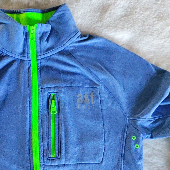 Abercrombie athletic zip- up jacket - Picture 2 of 2